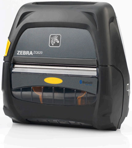 Zebra ZQ520 203dpi w/ Bluetooth 4.0,Chinese/Japanese/Korean -  RajaBarcode.com